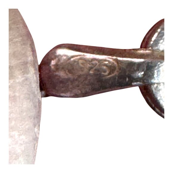 Sterling Silver Italy Snake Chain Necklace W/ Pearl & Stone Charms 16" Italian - Picture 9 of 11